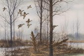 DAVID HAGERBAUMER WATERCOLOR O