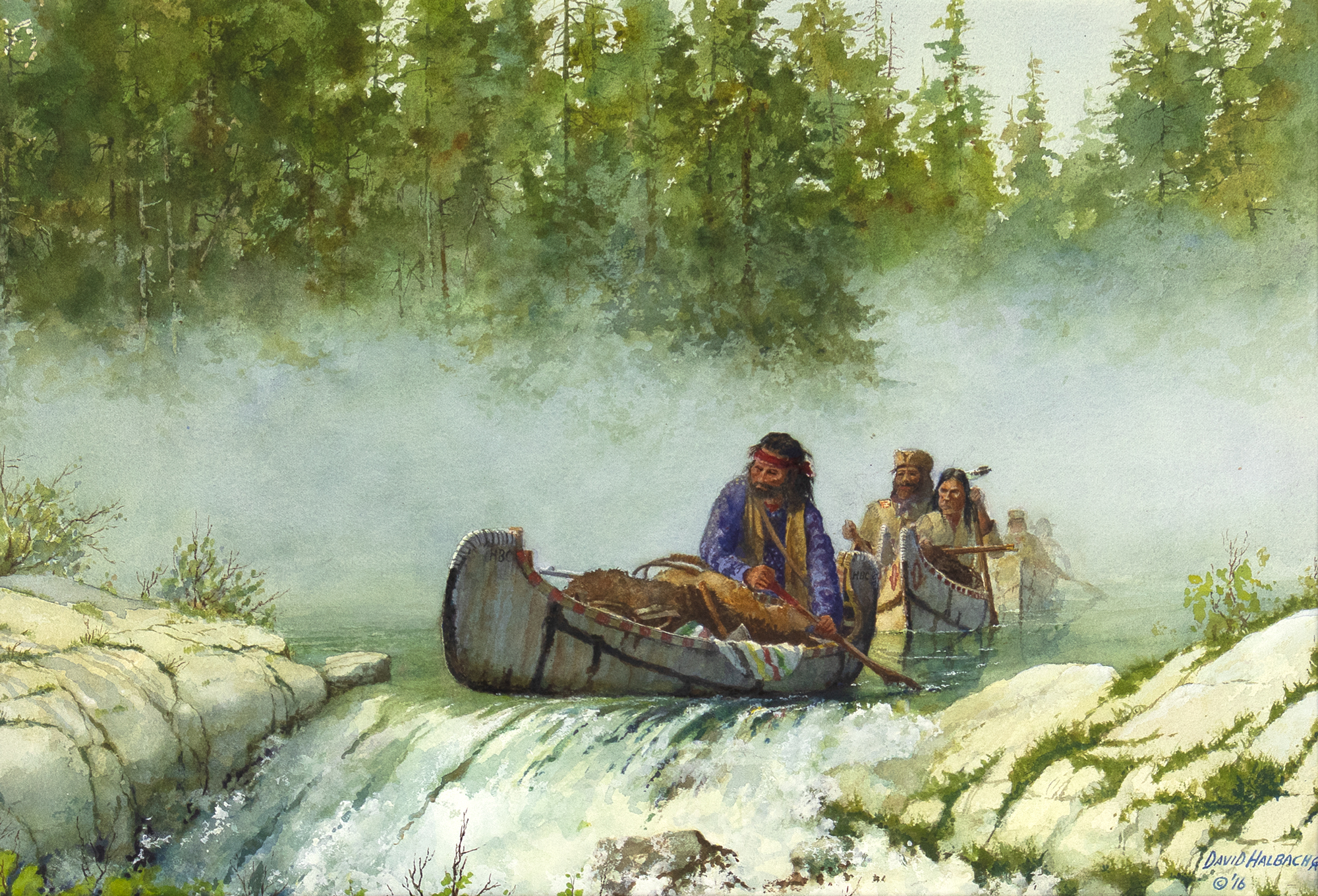DAVID HALBACH (1931-2022), HBC IN