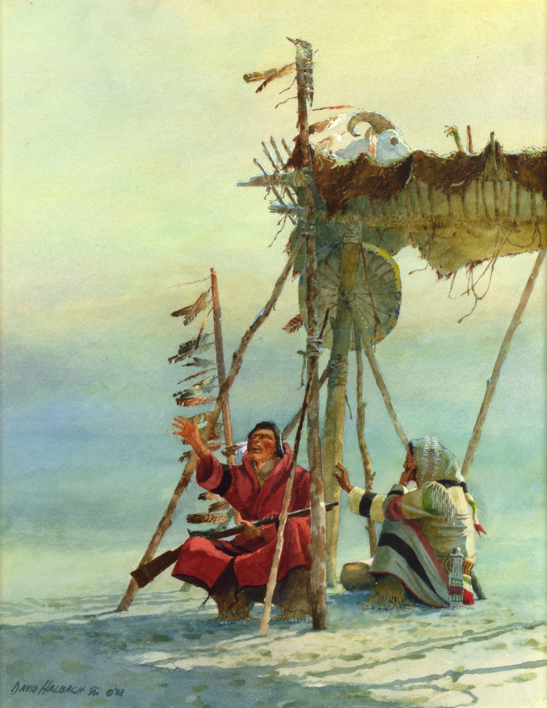 DAVID HALBACH (1931-2022), ONLY THE
