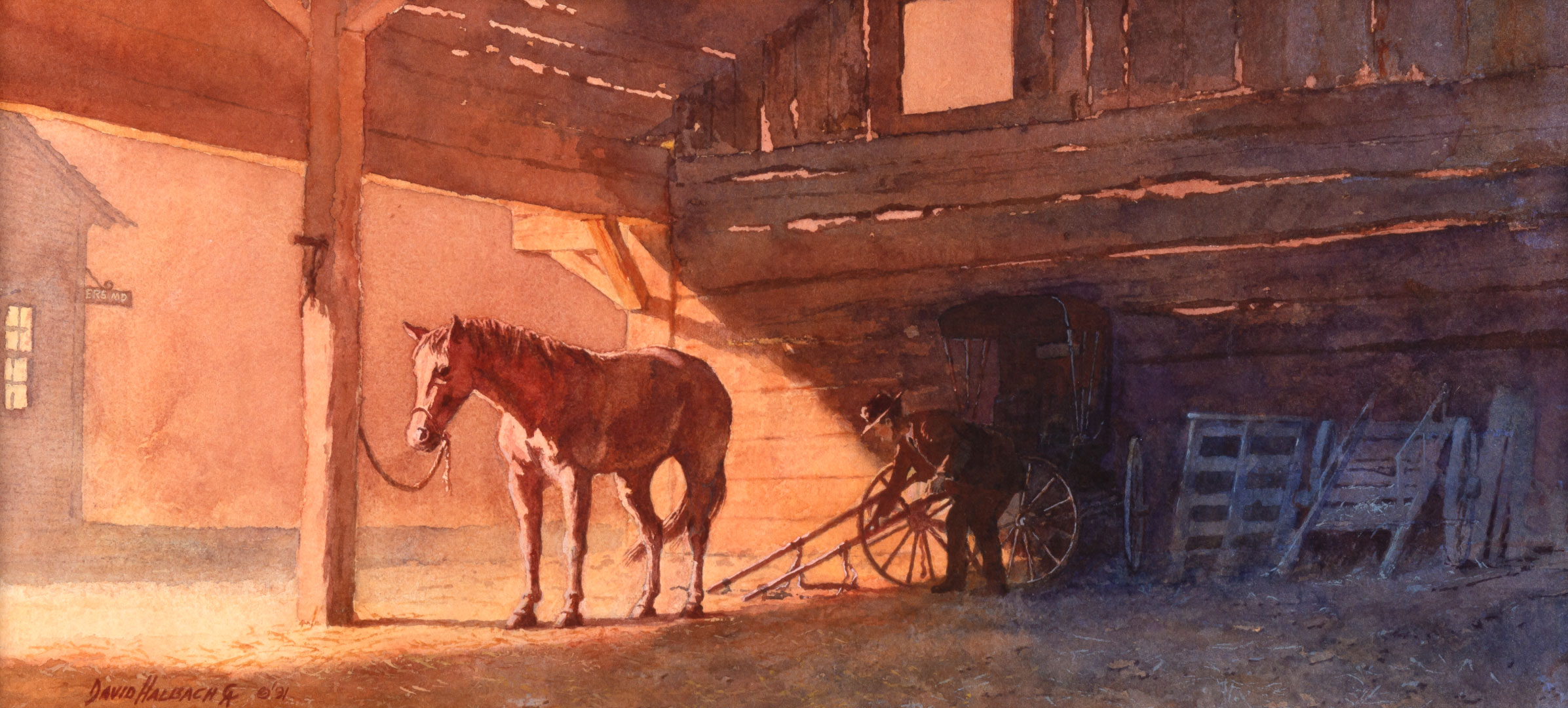 DAVID HALBACH (1931-2022),