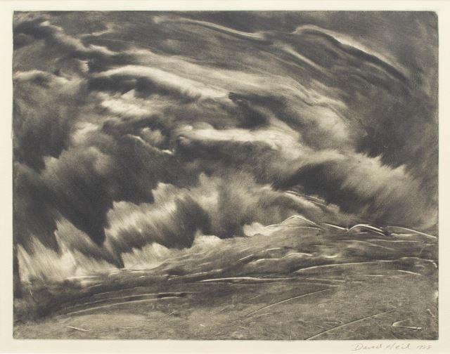 DAVID HEIL MONOTYPE 'LANDSCAPES