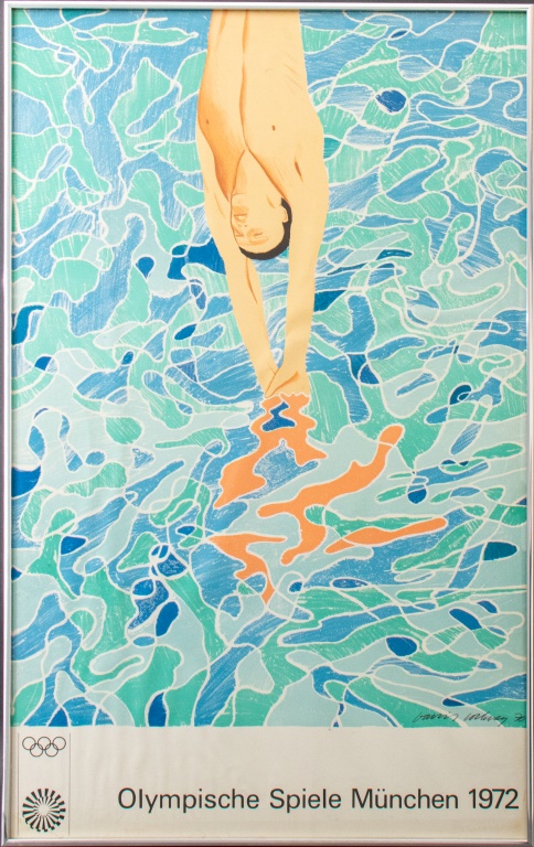 DAVID HOCKNEY 1972 OLYMPICS