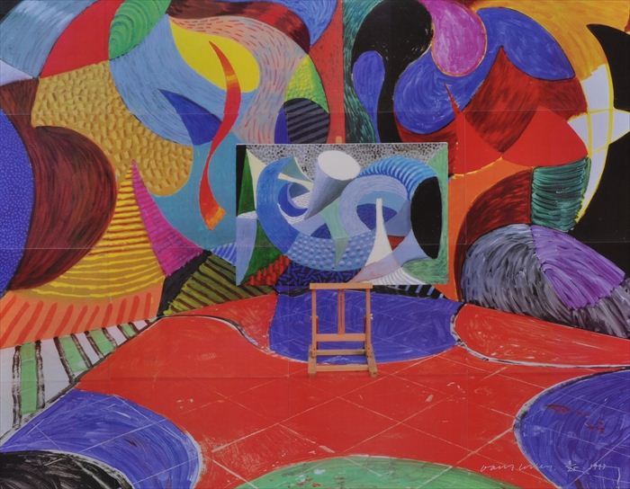 DAVID HOCKNEY (b. 1937): PAINTED
