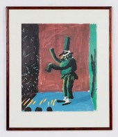 DAVID HOCKNEY (B.1937) "YOUNG