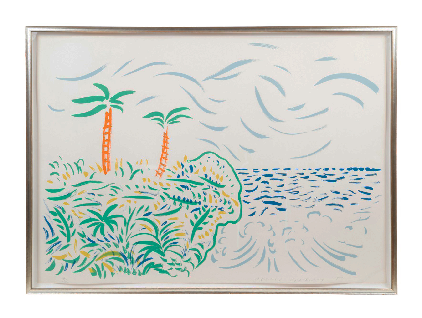 DAVID HOCKNEY "BORA BORA"