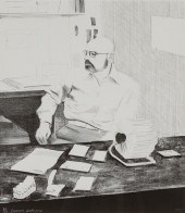 DAVID HOCKNEY, BRITISH (B. 193