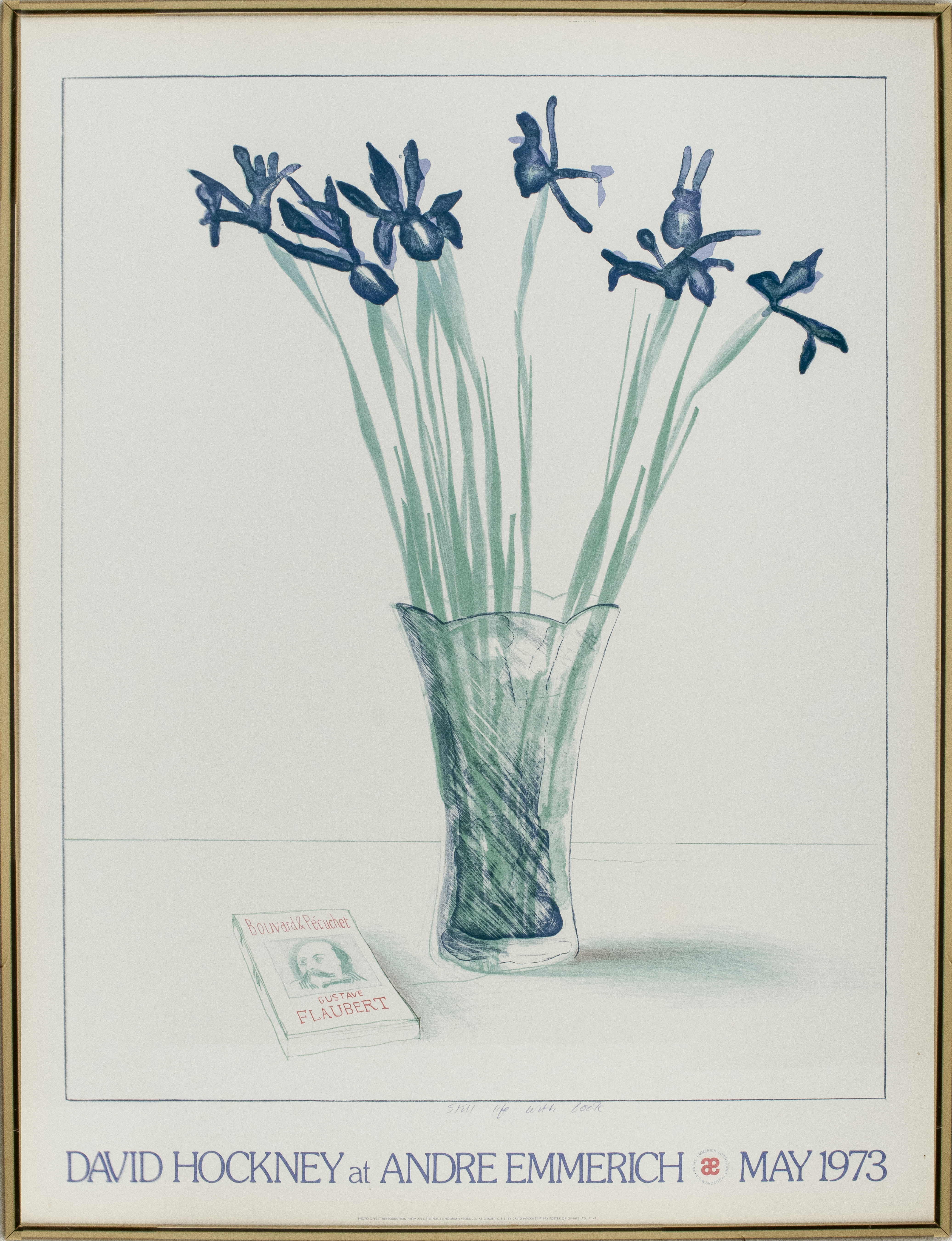 DAVID HOCKNEY EXHIBITION POSTER