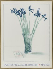 DAVID HOCKNEY EXHIBITION POSTE
