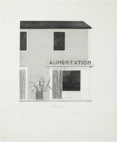 DAVID HOCKNEY, FRENCH SHOP, 19