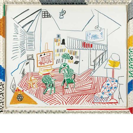 David Hockney PEMBROKE STUDIO