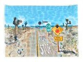 DAVID HOCKNEY POSTER PEARBLOSS