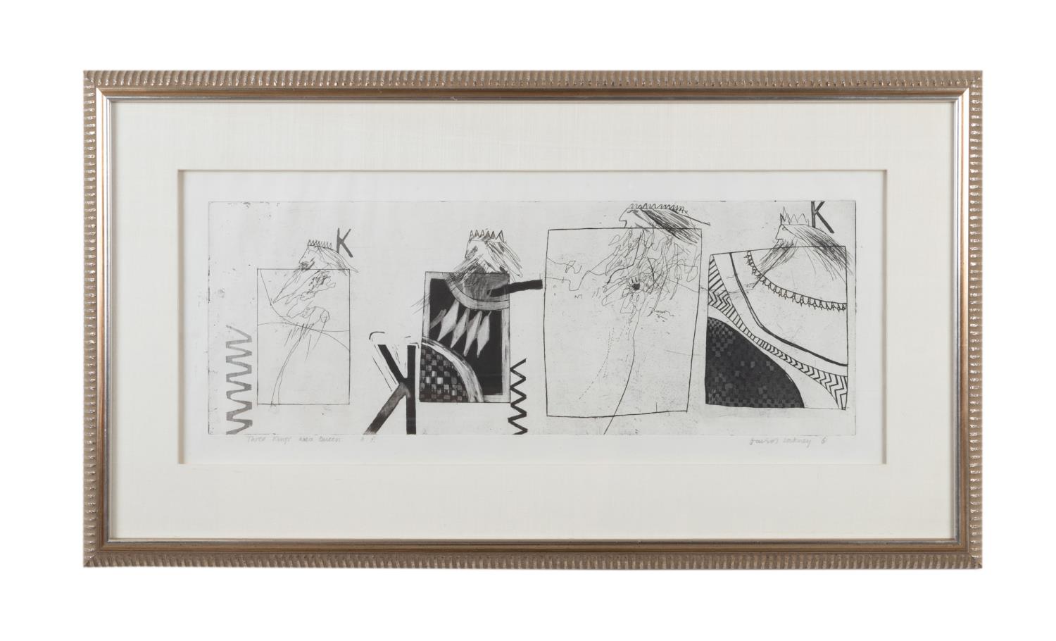 DAVID HOCKNEY 'THREE KINGS & A