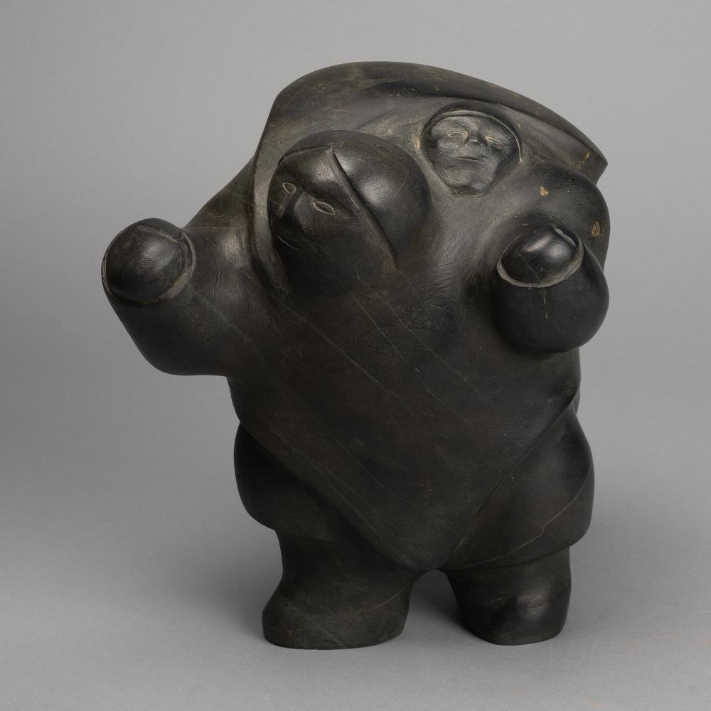 DAVID IKUTAAQ, MOTHER AND