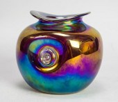 DAVID J ATKINSON GLASS BOWL 19