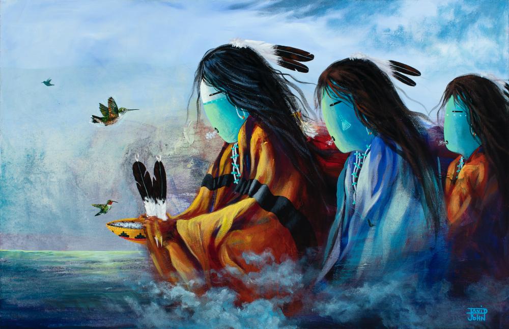 DAVID K. JOHN, EDGE WATER CLAN,
