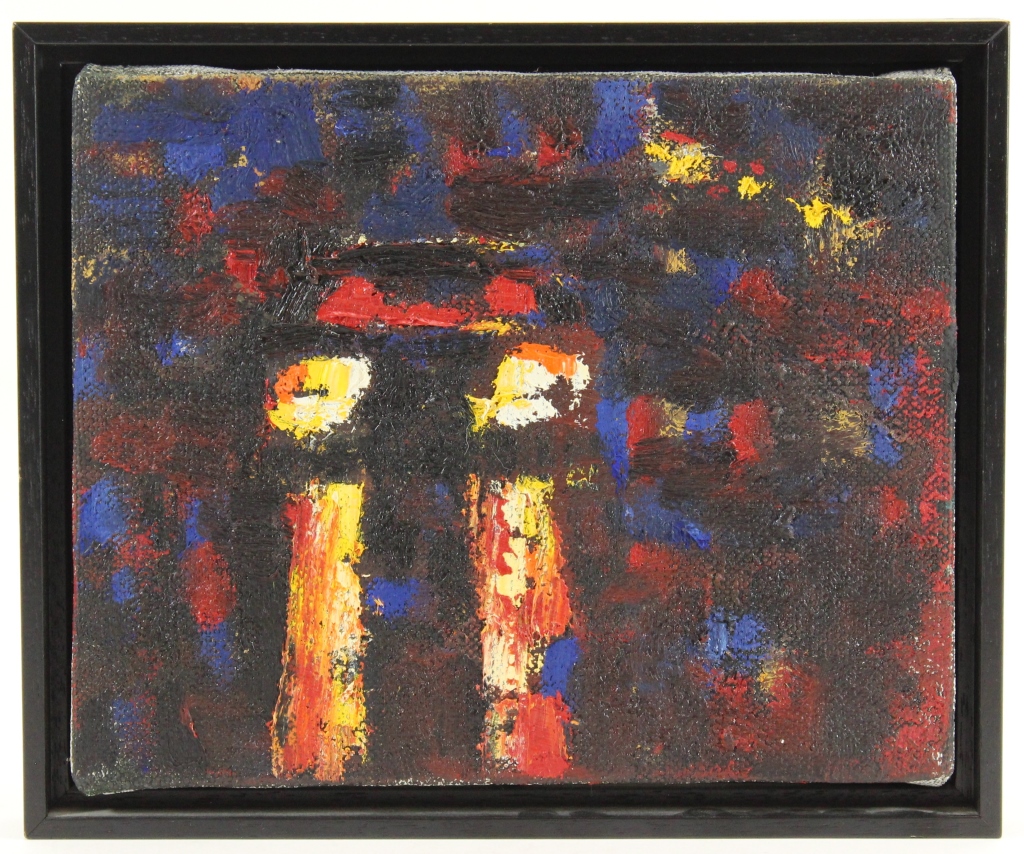 DAVID KAPP ABSTRACT CAR PAINTING