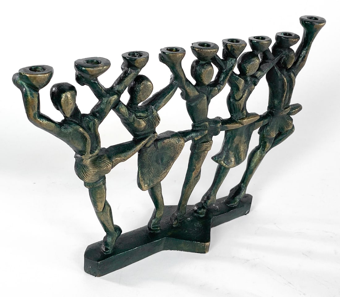 DAVID KLASS 'HORA DANCERS' BRONZE