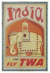 DAVID KLEIN (1918-2005) TWA TR