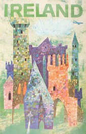 DAVID KLEIN TWA IRELAND POSTER