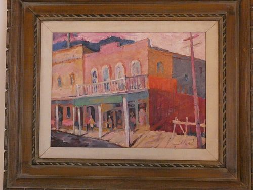 DAVID L. MILLARD PAINTING NEVADAOil