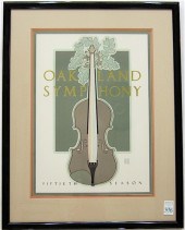 DAVID LANCE GOINES COLOR LITHO