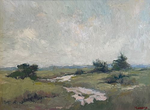 DAVID LAZARUS OIL ON CANVAS