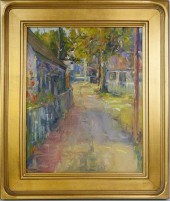 DAVID LAZARUS OIL ON CANVAS TI