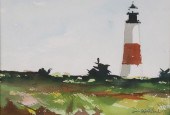 DAVID LAZARUS WATERCOLOR ON PA