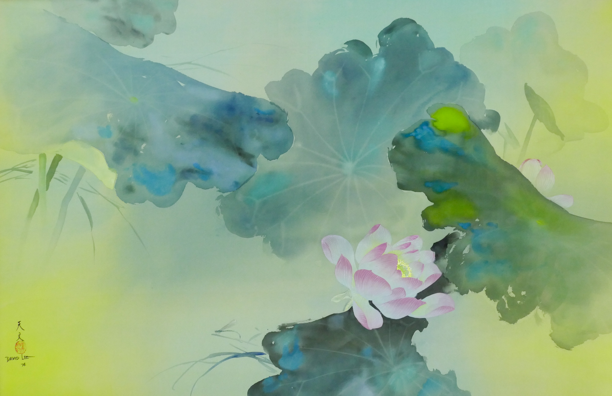 David Lee (b.1944 Hawaii) ''Lotus