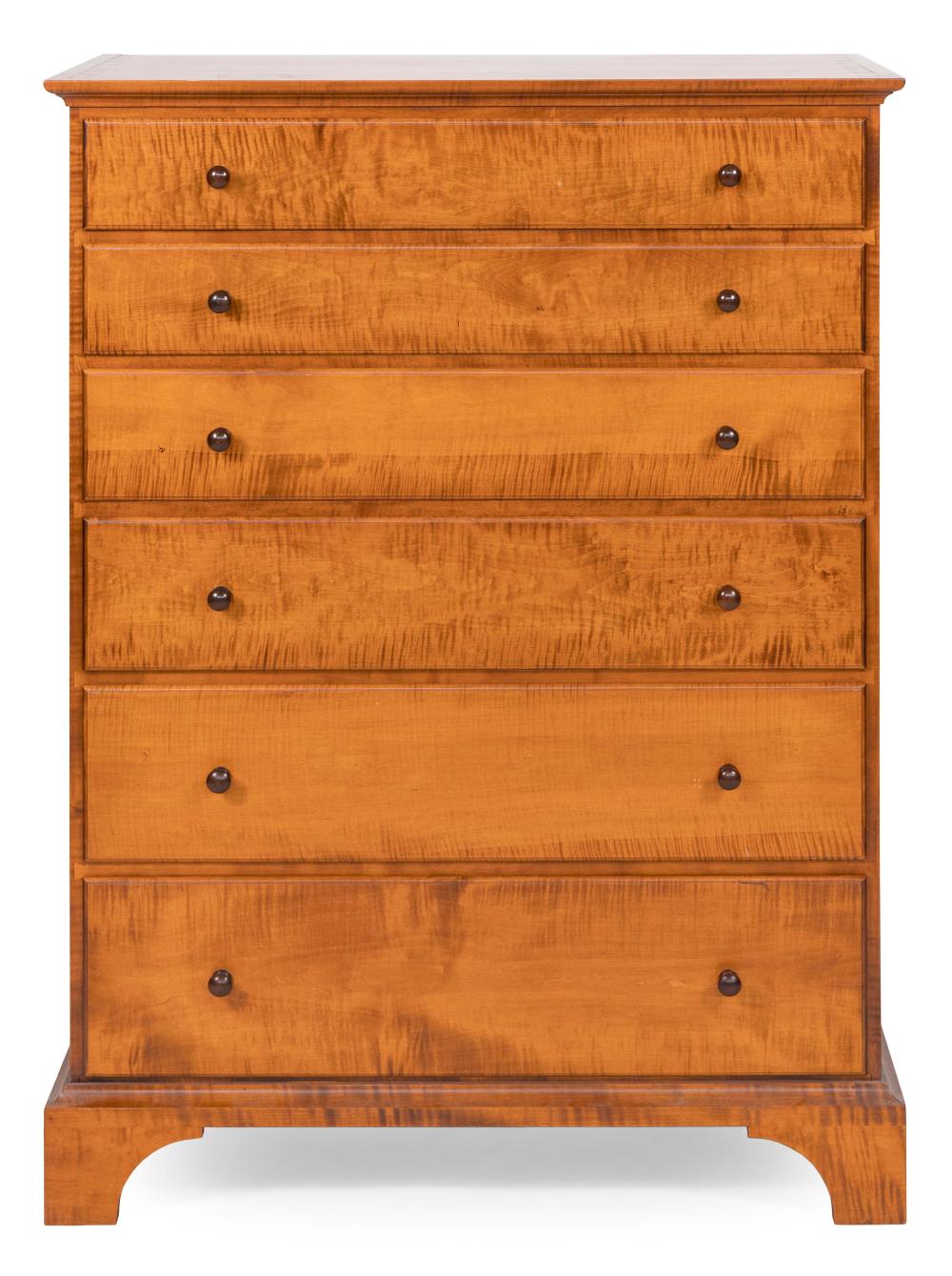 DAVID LEFORT CHIPPENDALE-STYLE TALL