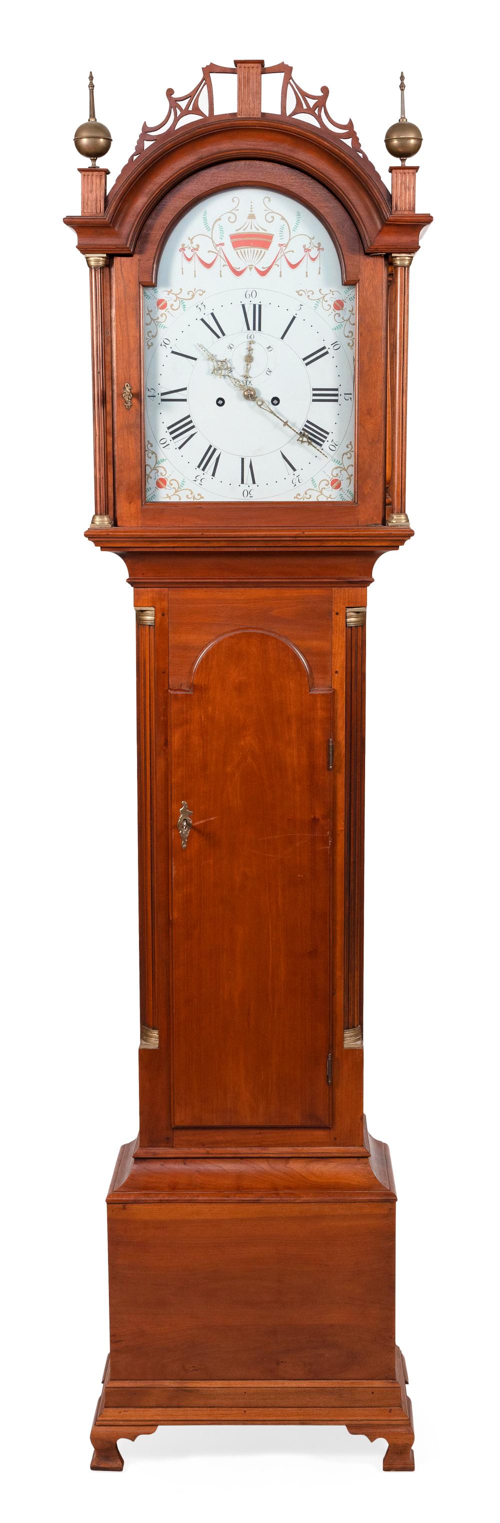 DAVID LEFORT TALL-CASE CLOCK