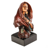 DAVID LEMON B.1945 BRONZE WIND