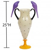 DAVID LEVI MURANO BIRD VASEDav