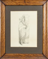 DAVID LEVINE 1964 SIGNED CARIC