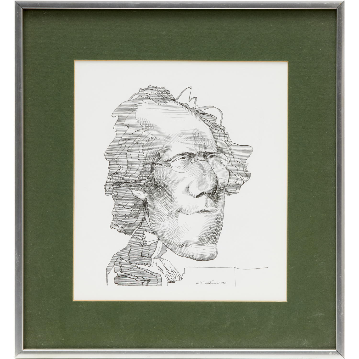 DAVID LEVINE (AFTER), CARICATURE