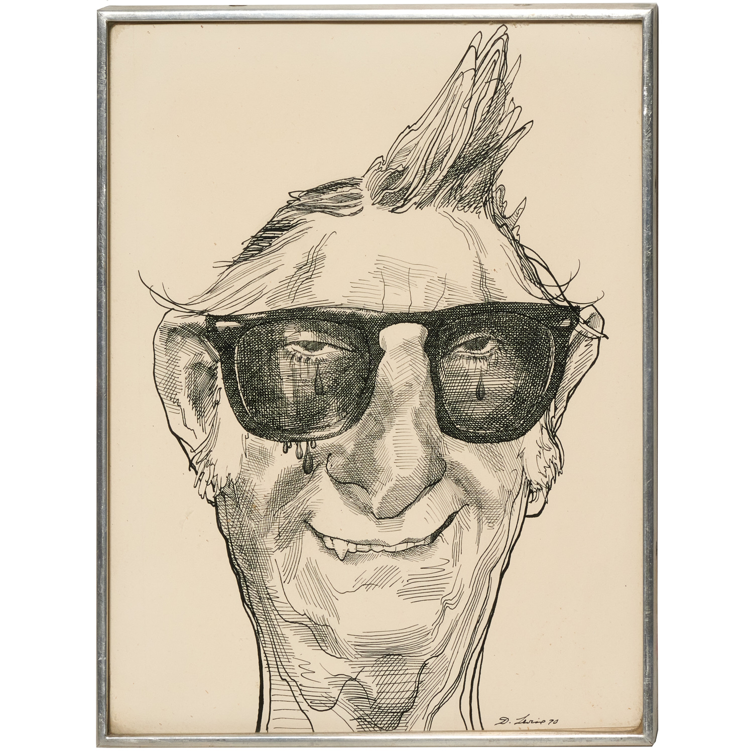 DAVID LEVINE, CARICATURE DRAWING