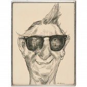 DAVID LEVINE, CARICATURE DRAWI