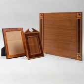 DAVID LINLEY INLAID WOOD PICTU