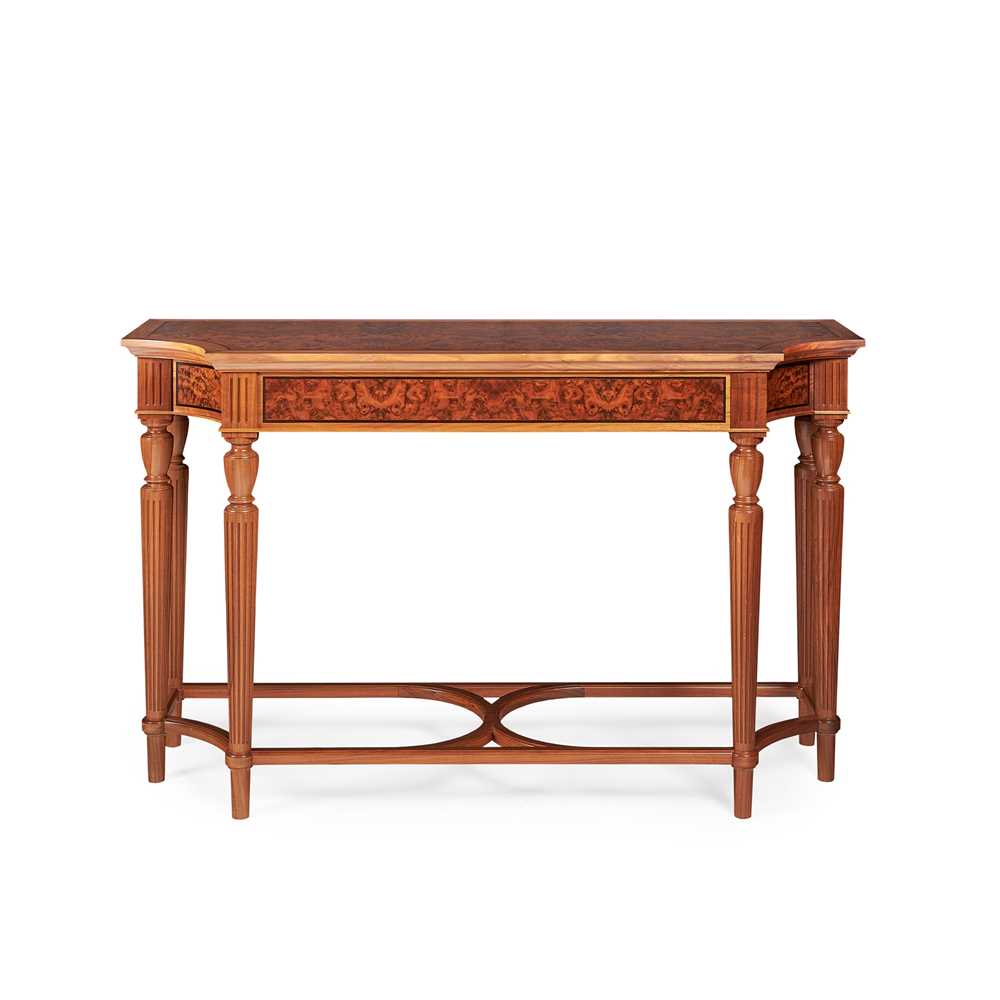 DAVID LINLEY, LONDON CONSOLE TABLE,