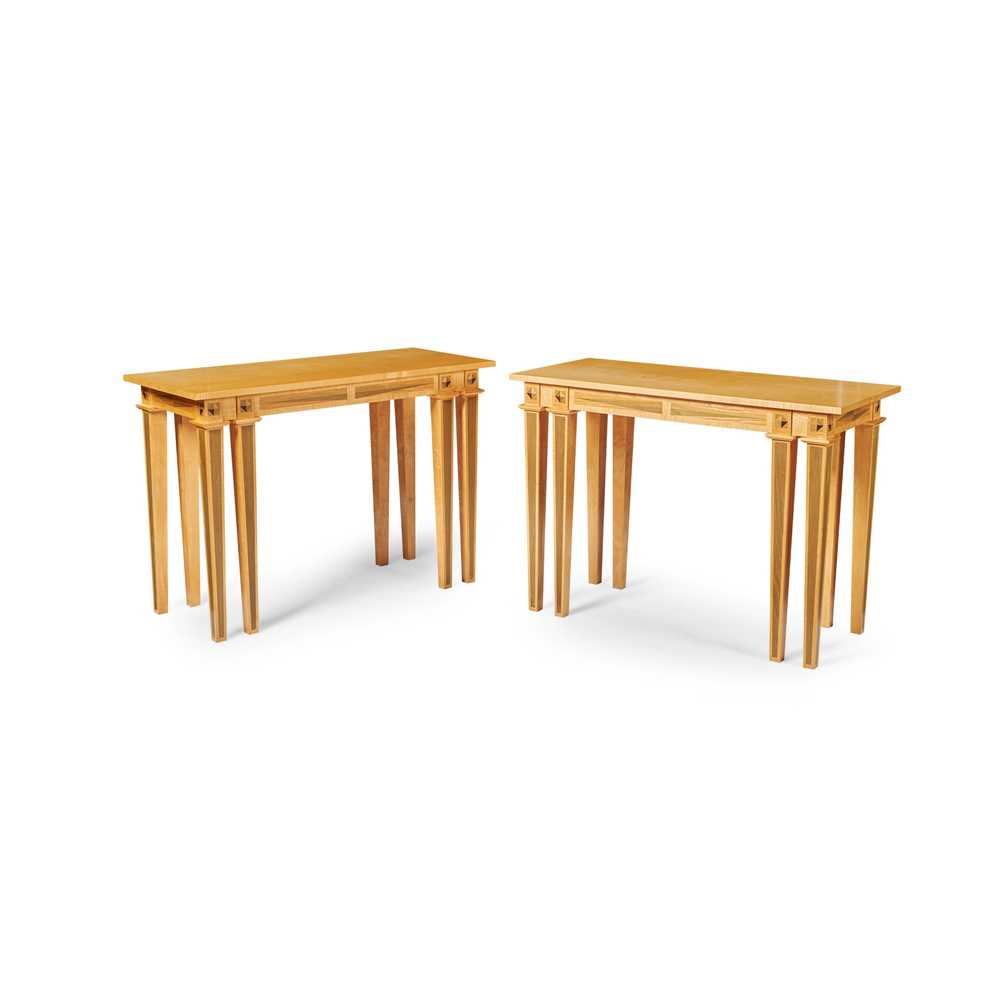 DAVID LINLEY, LONDON PAIR OF