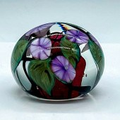 DAVID LOTTON ART GLASS PAPERWE