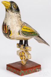DAVID LUDWIG, CARVED AND PAINT
