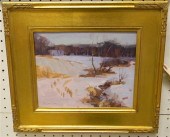 David Lussier  oil on panel  S