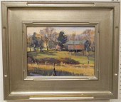 David Lussier  oil on panel  L