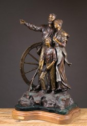 DAVID MANUEL BRONZE SCULPTURED