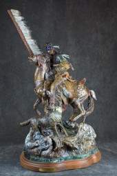 DAVID MANUEL BRONZE SCULPTURED