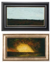 DAVID MELBY (1942-2014) OIL ON