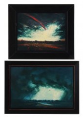 DAVID MELBY (1942-2014) OIL ON