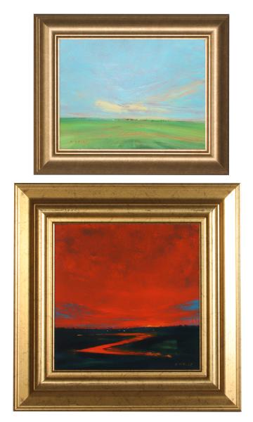 DAVID MELBY (1942-2014) OIL ON
