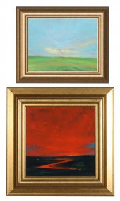 DAVID MELBY (1942-2014) OIL ON